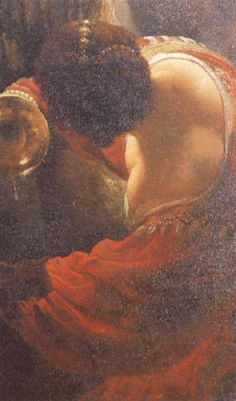 Rembrandt van rijn Detail of write on the wall Sweden oil painting art